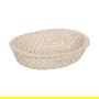 S/2 Bandeja Blanco Fibra Natural 29 X 22 X 7 cm