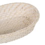 S/2 Bandeja Blanco Fibra Natural 29 X 22 X 7 cm
