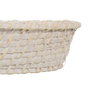 S/2 Bandeja Blanco Fibra Natural 29 X 22 X 7 cm