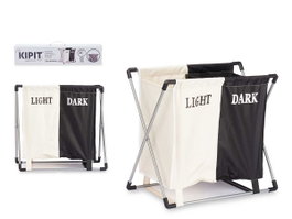 Kipit Ropero Doble Ropa Sucia 61x12x5 cm (Set de 6)