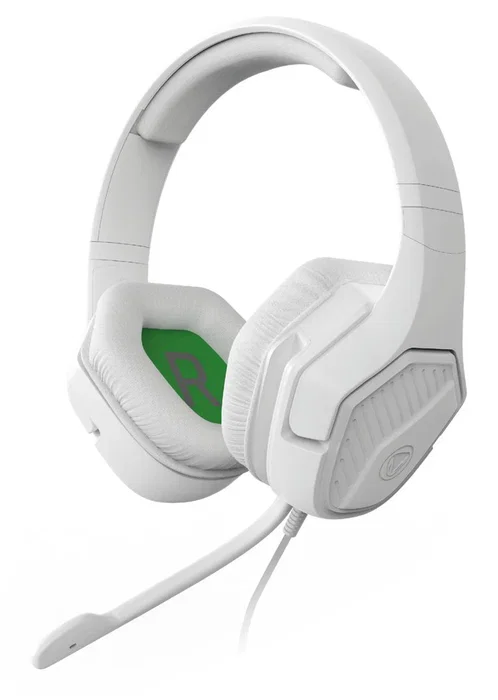 Snakebyte SB921988 Auriculares para Gaming Alámbrico Diadema con Micrófono Boom, Blanco
