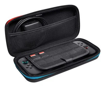 Trust Funda protectora rígida GXT 1251 XL para Nintendo Switch 2, Maleta de transporte con asa, Negro