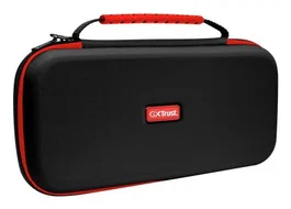 Trust Funda protectora rígida GXT 1251 XL para Nintendo Switch 2, Maleta de transporte con asa, Negro