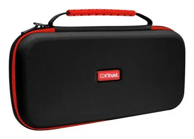 Trust Funda protectora rígida GXT 1251 XL para Nintendo Switch 2, Maleta de transporte con asa, Negro