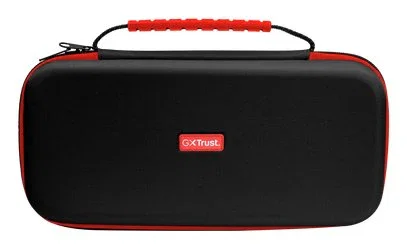Trust Funda protectora rígida GXT 1251 XL para Nintendo Switch 2, Maleta de transporte con asa, Negro