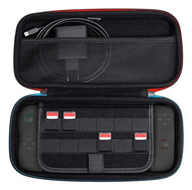 Trust Funda protectora rígida GXT 1251 XL para Nintendo Switch 2, Maleta de transporte con asa, Negro