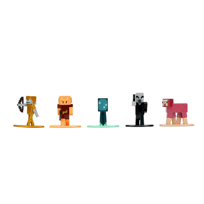JADA TOYS Blister de 18 figuras Minecraft de 4cm JADA TOYS Blister de 18 figuras Minecraft de 4cm