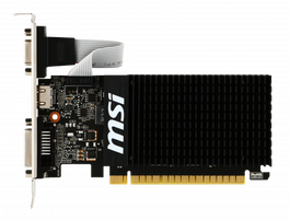 MSI V809-2000R Tarjeta Gráfica NVIDIA GeForce GT 710 2 GB GDDR3 Pasivo
