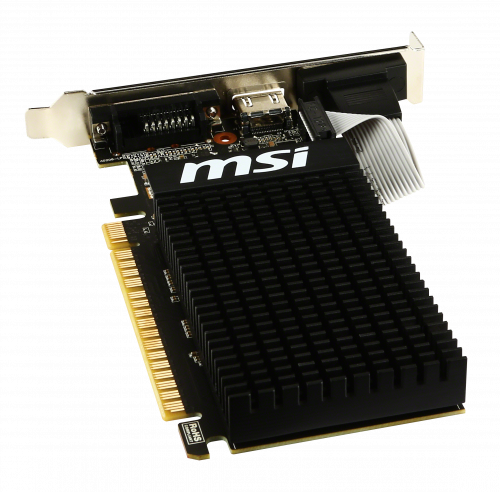 MSI V809-2000R Tarjeta Gráfica NVIDIA GeForce GT 710 2 GB GDDR3 Pasivo