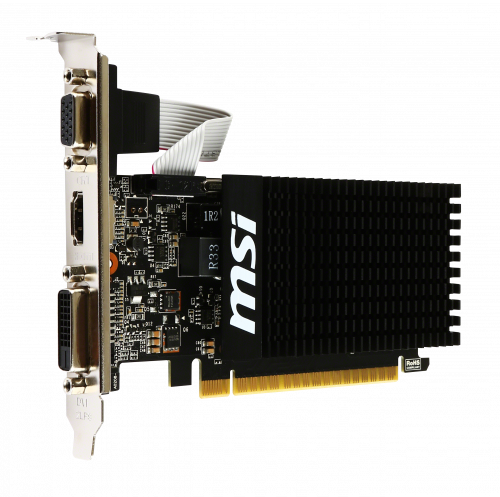MSI V809-2000R Tarjeta Gráfica NVIDIA GeForce GT 710 2 GB GDDR3 Pasivo