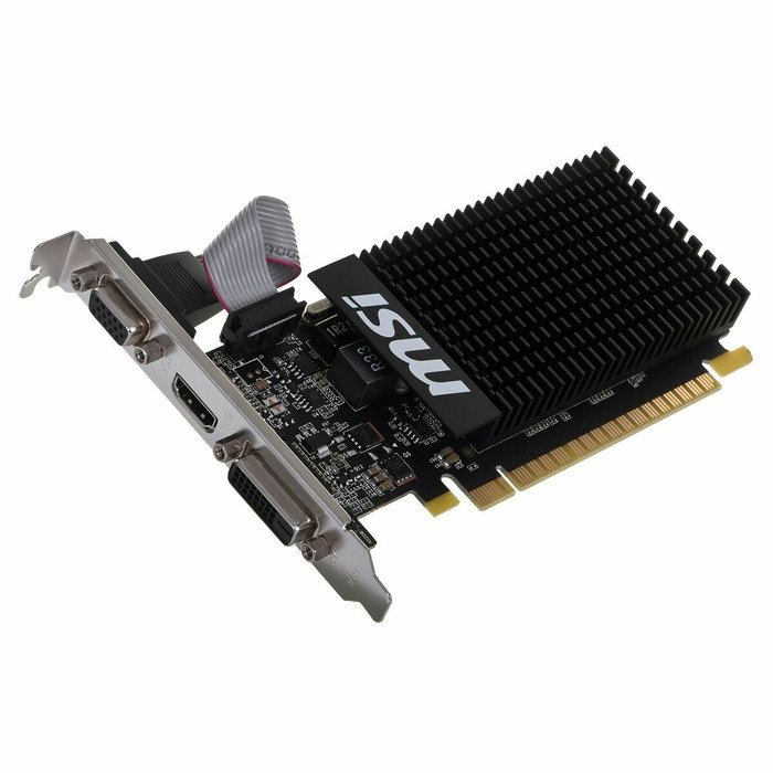 MSI GeForce GT 710 2 GB GDDR3 Perfil Bajo
