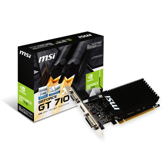 MSI GeForce GT 710 2GB GDDR3 Low Profile