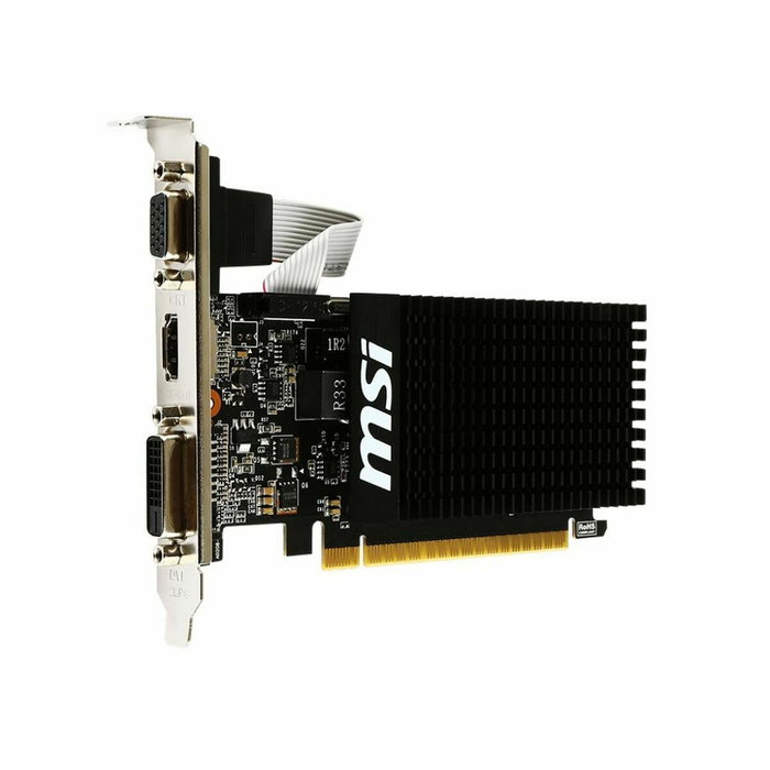 MSI GeForce GT 710 2 GB GDDR3 Perfil Bajo