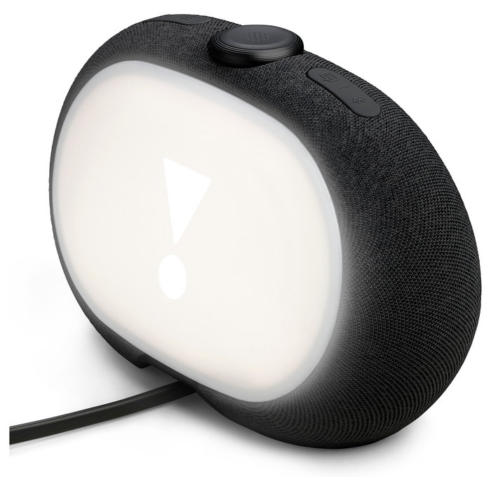 JBL Horizon 3 Reloj Despertador con Radio y Bluetooth, Altavoz para Música, Luz de Ambiente, Cargador USB, Negro, Modelo JBL Horizon 3