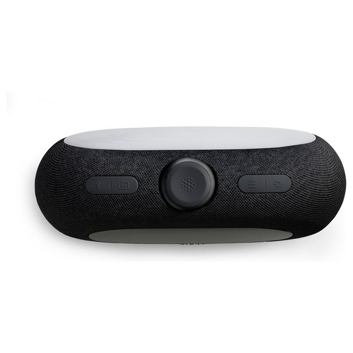 JBL Horizon 3 Reloj Despertador con Radio y Bluetooth, Altavoz para Música, Luz de Ambiente, Cargador USB, Negro, Modelo JBL Horizon 3