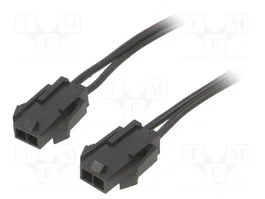 ESPE Cable de alimentación Micro-Fit 3.0 Macho-Macho 0,4m