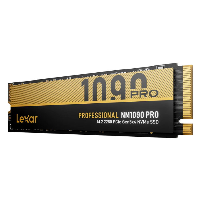 Lexar Professional NM1090 PRO SSD 4TB M.2 2280 NVMe PCIe 5.0 Interno - 14000 MB/s Lectura, 13000 MB/s Escritura