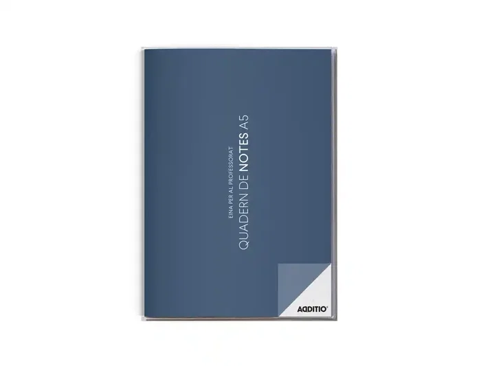 Additio Cuaderno de Notas para Evaluación Continua DIN A5 con Funda Portadocumentos Additio Cuaderno de Notas para Evaluación Continua DIN A5 con Funda Portadocumentos