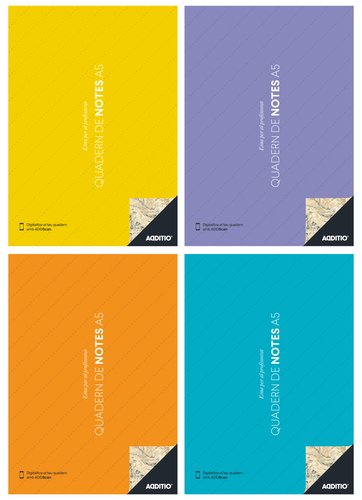 Additio Cuaderno de notas Din A5 para evaluación continua