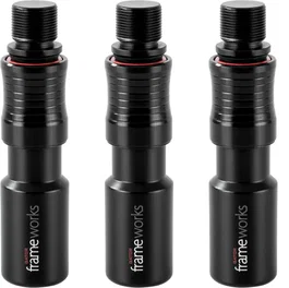 FRAMEWORKS Adaptador De Micrófono De Liberación Rápida (Pack De 3) para Estudios de Grabación y Streaming