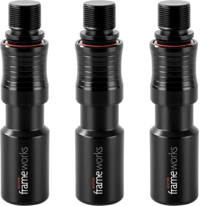 FRAMEWORKS Adaptador De Micrófono De Liberación Rápida (Pack De 3) para Estudios de Grabación y Streaming
