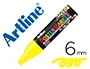 Artline EPP-6-AMA Rotulador Poster Marker Punta Redonda 6 mm Amarillo Fluor