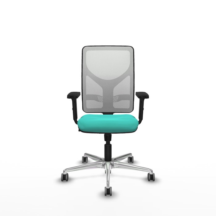 PIQUERAS Y CRESPO Silla de oficina Motilla con Mecanismo Sincro, Turquesa y Blanco PIQUERAS Y CRESPO Silla de oficina Motilla con Mecanismo Sincro, Turquesa y Blanco
