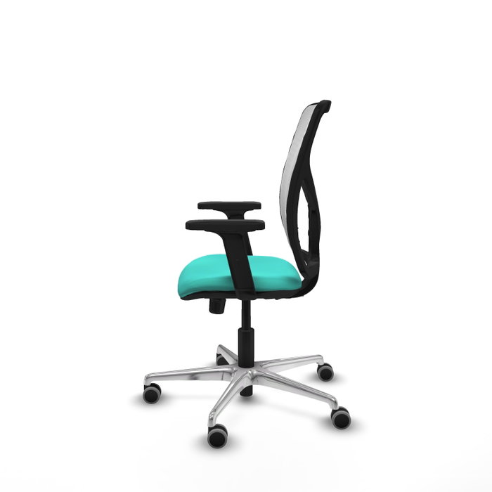 PIQUERAS Y CRESPO Silla de oficina Motilla con Mecanismo Sincro, Turquesa y Blanco PIQUERAS Y CRESPO Silla de oficina Motilla con Mecanismo Sincro, Turquesa y Blanco