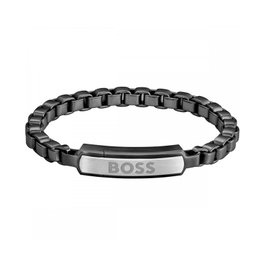 Boss Pulsera 1580598S en Acero Inoxidable Negro