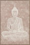 DKD Home Decor Cuadro Buda Marrón en Poliéster y Pino 80x120 cm