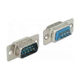 DeLOCK 65881 Conector Sub-D 9 pin macho versión de soldadura