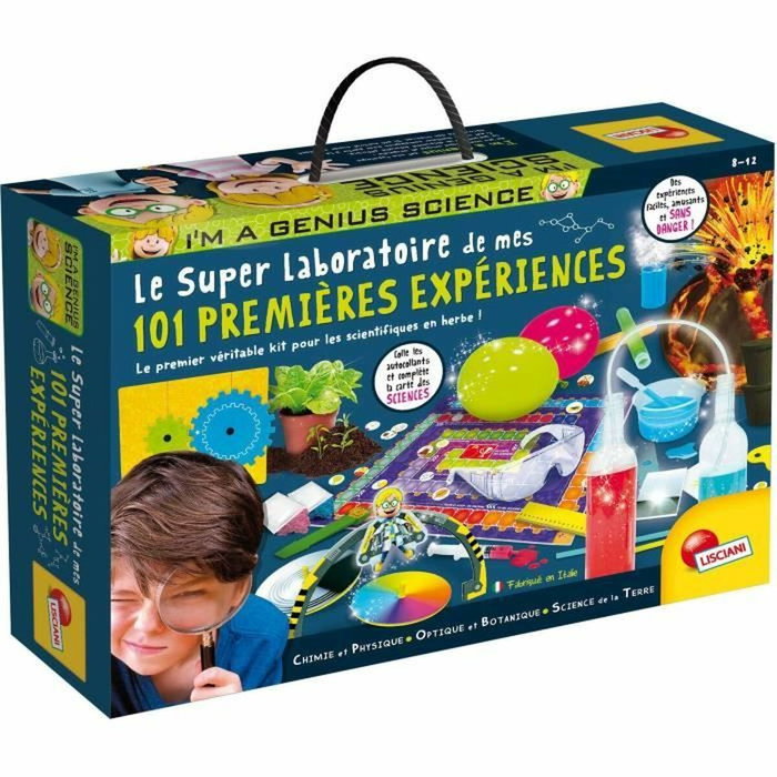 Lisciani Giochi El Súper Laboratorio de Mis Primeros 101 Experimentos - Kit Científico SOY UN GENIO Lisciani Giochi El Súper Laboratorio de Mis Primeros 101 Experimentos - Kit Científico SOY UN GENIO