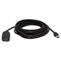 Manhattan Cable de Extensión Activo USB 3.2 Gen 1 (5 Gbps) USB A Macho a USB A Hembra, 5 Metros, Negro - 150712