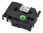 Q-connect Cinta TZE-251 Blanco-Negro 24mm 8m