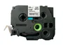 Q-connect Cinta TZE-251 Blanco-Negro 24mm 8m