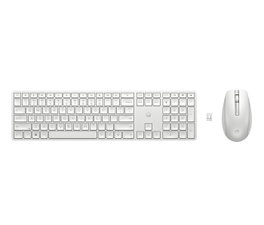 HP 650 Wireless Keyboard and Mouse Combo - Norway Layout Blanco