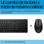 HP Combo 655 Teclado y Ratón Inalámbricos Negro, 4000 DPI, 2.4 GHz