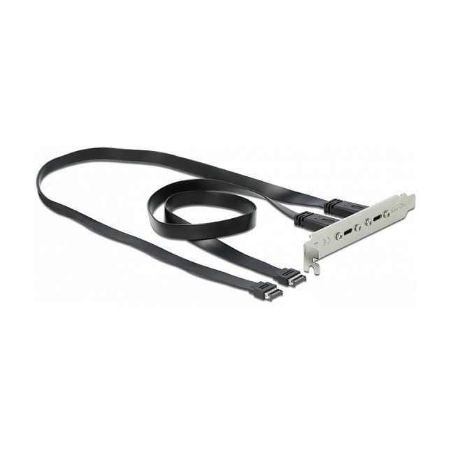DeLOCK 89935 Soporte de ranura con 2 puertos USB Type-C™ 10 Gbps DeLOCK 89935 Soporte de ranura con 2 puertos USB Type-C™ 10 Gbps