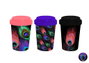 DKD Home Decor Taza de Porcelana Peacock Surtido de 6 Unidades