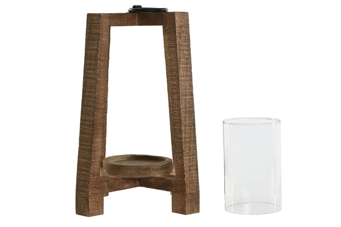 DKD Home Decor Portavelas Natural 25 x 35 x 25 cm DKD Home Decor Portavelas Natural 25 x 35 x 25 cm
