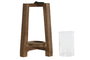 DKD Home Decor Portavelas Natural 25 x 35 x 25 cm