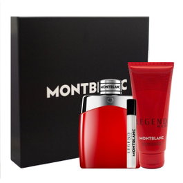 Mont Blanc Legend Red Gift Set 100ml EDP + 100ml Shower Gel + 7.5ml EDP