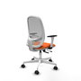 PIQUERAS Y CRESPO Silla de oficina Cilanco Naranja y Gris