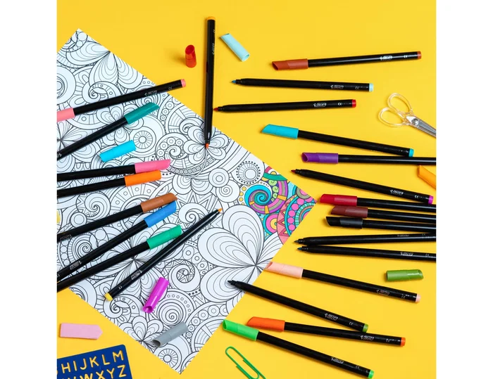 BIC Rotuladores Color Up Intensity de 24 colores