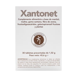 Bromatech Xantonet 30 Comprimidos Suplemento Prebiótico Fibra Natural Tránsito Intestinal