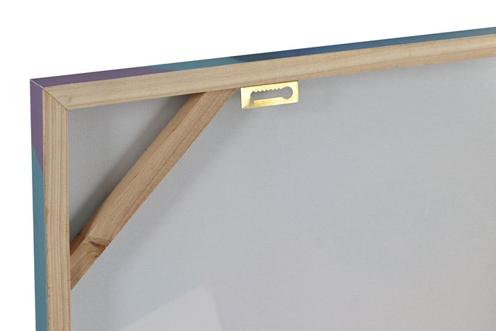 DKD Home Decor Cuadro Lienzo MDF Audrey Multicolor Surtido de 2 (Pack de 4)