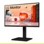 LG 24" Monitor 24BA560-B FHD IPS USB HDMI DP DVI Negro 23.8 Pulgadas 1920x1080 5ms 100Hz