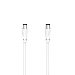 Cable Coaxial Antena TV Hama 00205047 Blanco 5 m