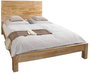 DKD Home Decor Cama Alpino sankalp Natural 212 x 137 x 165 cm, Para colchón 160x200, Desmontable