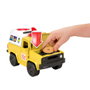 Imaginext Vehículo Pizza Planet Toy Story con Buzz Lightyear y Alien con lanzador de proyectiles de pizza